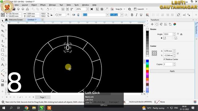 How to make Realistic wrist watch design in coreldraw 2021 || Coreldraw Tutorial || Watch Design || смотреть онлайн