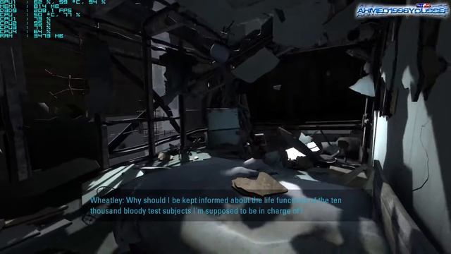 Portal 2 Gameplay GTX 970 Ultra Settings Benchmark - Frame Rate Test смотреть онлайн
