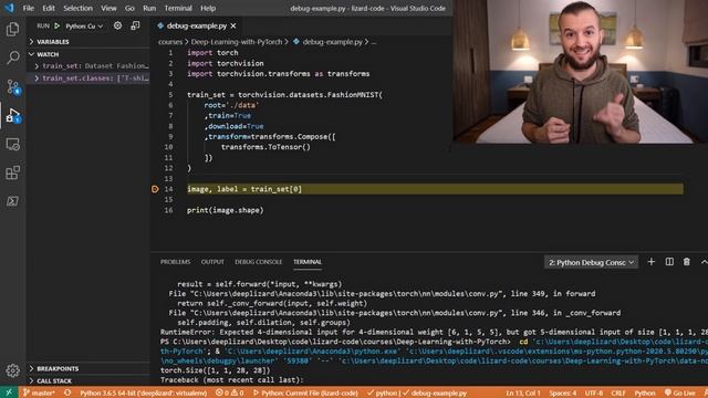 How to Debug PyTorch Source Code - Deep Learning in Python смотреть онлайн