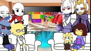 Part 2//Undertale react to The amazing digital circus//non canon//Bad english