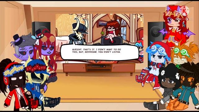 Fnf react to Vs Tabi rework, Gc. My Au смотреть онлайн