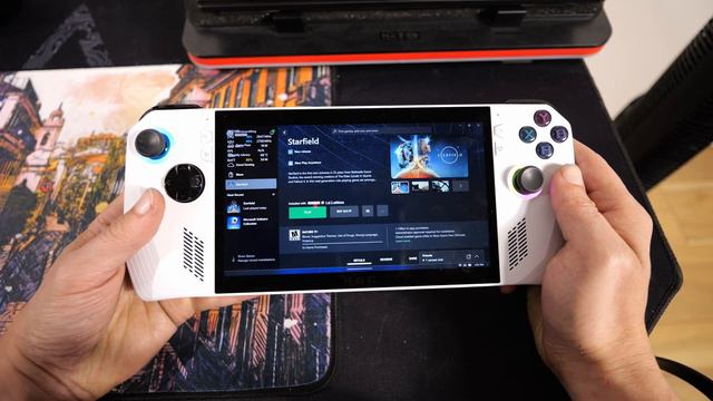 Asus ROG Ally Starfield смотреть онлайн