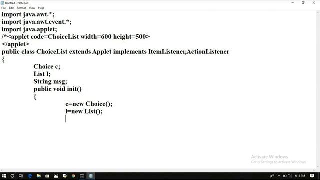 AWT CONTROLS PART 3 (Choice,List) - JAVA PROGRAMMING смотреть онлайн