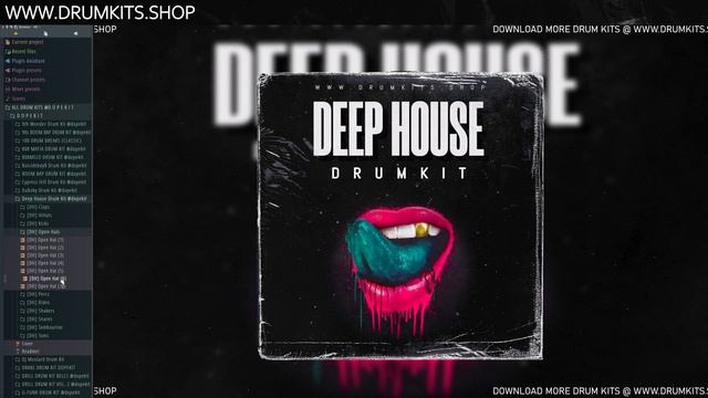 (FREE) Deep House Drum Kit 2023 | Free Drum Kit Download