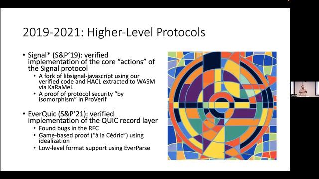 2022 12 01, Jonathan Protzenko, Towards a Fully Verified Protocol Stack, from Cryptographic Primiti смотреть онлайн