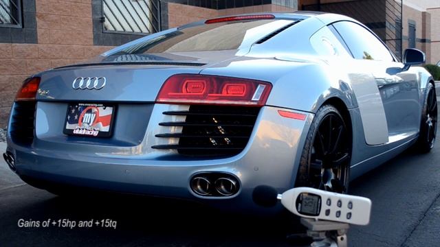 Audi R8 V8 with Meisterschaft Exhaust смотреть онлайн
