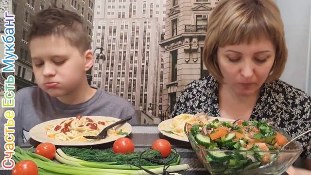ГНЁЗДА МАКФА с фаршем/Pasta nests with minced meat/МУКБАНГ #MUKBANG Pasta nests#EATING#мукбанг смотреть онлайн