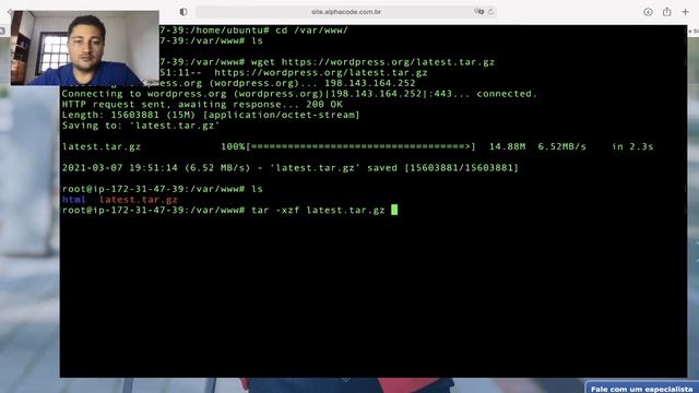 Instalando um Wordpress do zero na AWS смотреть онлайн