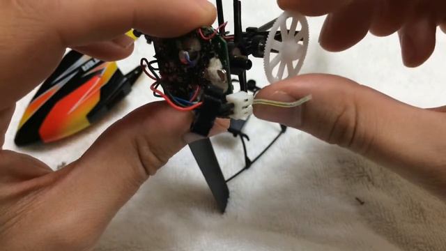 V911 RC Helicopter Gear Replacement смотреть онлайн