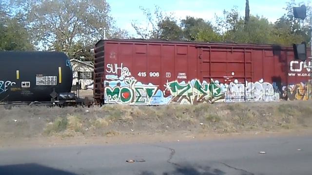FREIGHT TRAIN GRAFFITI VIDEO #859 смотреть онлайн