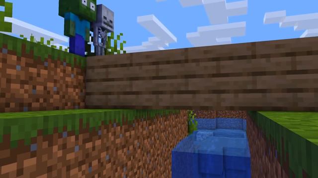 Monster School : BUILDING HOUSE CHALLENGE - Minecraft Animation смотреть онлайн