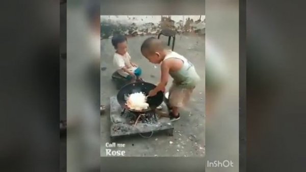 жизнь китайцев в горах.