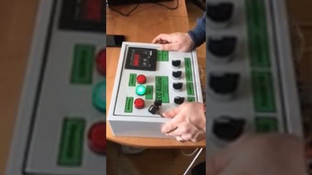 Пульт управления ТРМ для крематора и инсинератора установки для утилизации мусора смотреть онлайн