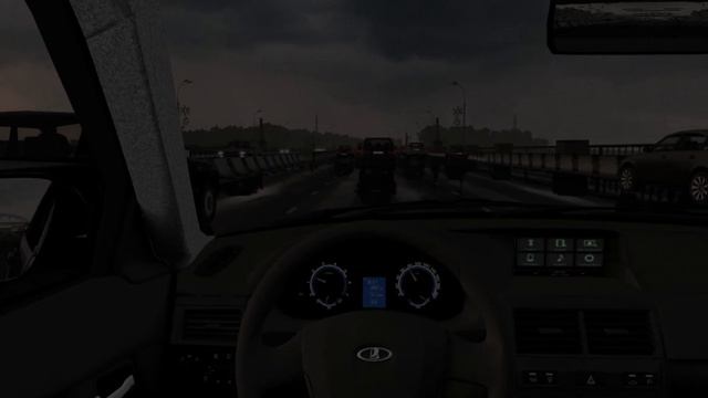 ШАШКИ На ПРИОРЕ В City Car Driving/Руль/Кпп смотреть онлайн