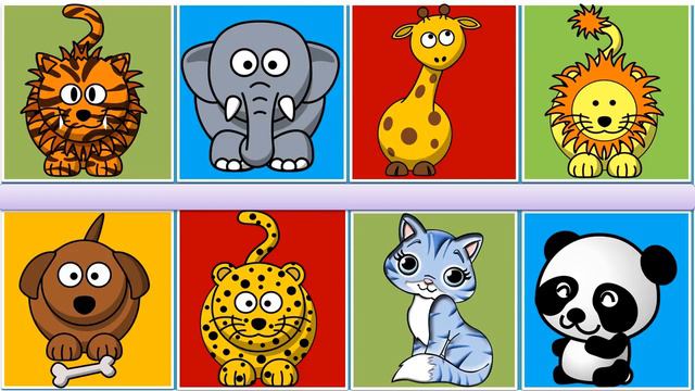 Children's Favorite Animals - Learning English Animal Names | Kids Learning Videos