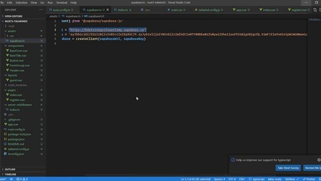 Using Supabase in Nuxt 3 смотреть онлайн
