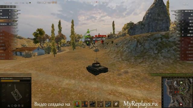 WOT: Южный берег - M18 Hellcat - 5 фрагов смотреть онлайн