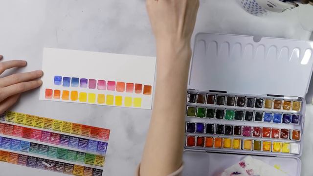 Swatching the most MISUNDERSTOOD watercolor brand смотреть онлайн