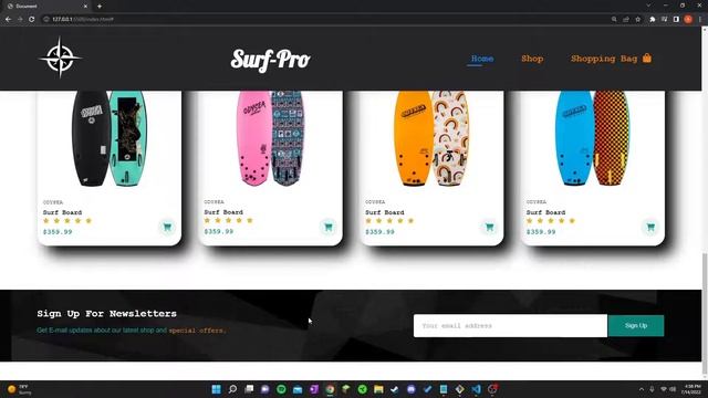 eCommerce Website - (HTML, CSS, Javascript & Node.js) смотреть онлайн