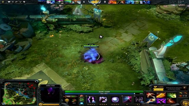 Dota 2. Как тащить за спектру. смотреть онлайн