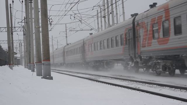 "Орловский гость" ЧС2к-538 с поездом №138 Москва-Самара смотреть онлайн