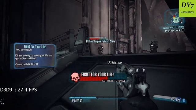 Borderlands Pre Sequel - (AMD Radeon HD 6770M + Intel HD Graphics 3000) + Frame rate смотреть онлайн