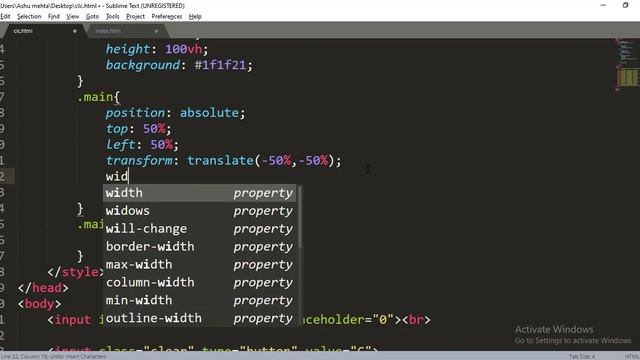 Build a Calculator With Jquery Tutorial | Calculator Using Jquery | @Peebals смотреть онлайн