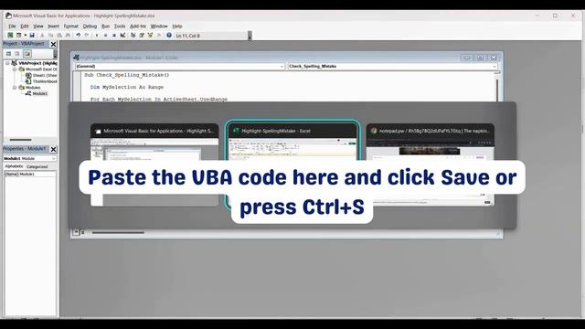 Excel Macro VBA Hacks Series - Spelling Mistakes Detection Code - EP01 смотреть онлайн
