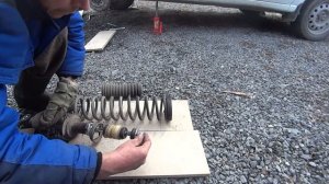 Замена Заднего Амортизатора Lada Kalina & Granta