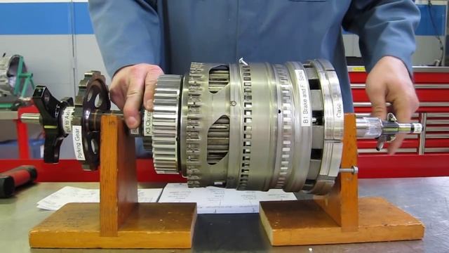 Chrysler NAG1 5-Speed Transmission Power Flow