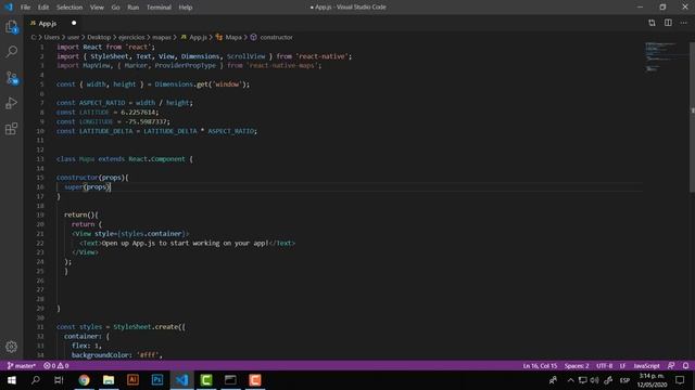 React Native parte 3 Google Maps смотреть онлайн