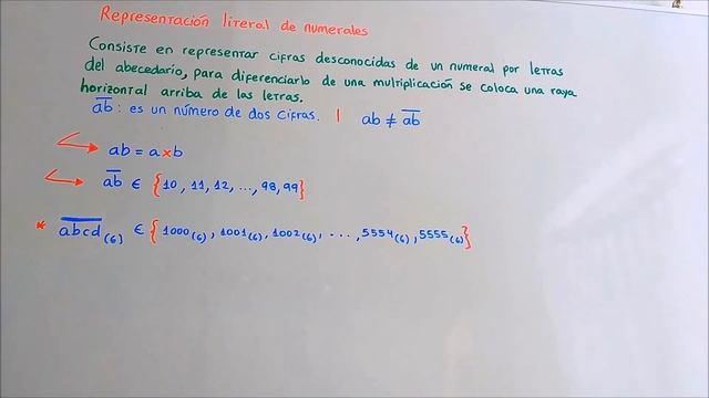 REPRESENTACION LITERAL DE LOS NUMEROS смотреть онлайн