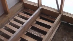 Как сделать полы со сливом в трап в бане на деревянных балках, вступление.