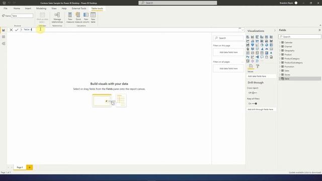 DAX - CALENDARAUTO Function смотреть онлайн