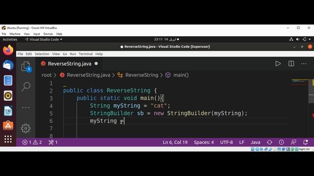 StringBuilder to Reversing Strings in Java смотреть онлайн