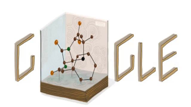 GOOGLE, DOODLE, DOROYJU CROWFOOT HODGKIN смотреть онлайн