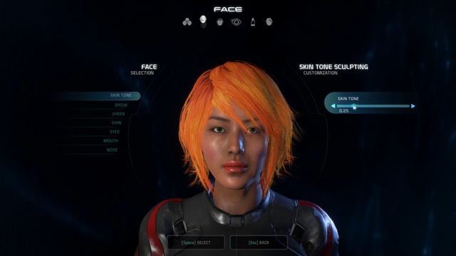 Mass Effect Andromeda Character Customization (Female Ryder) смотреть онлайн