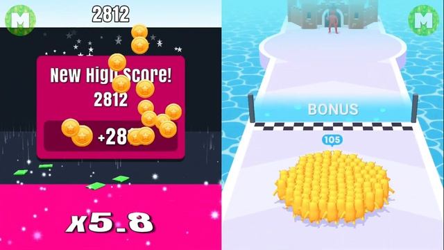 ??Count Master Crowd Runners vs Stack Colors Speedrun Gameplay смотреть онлайн