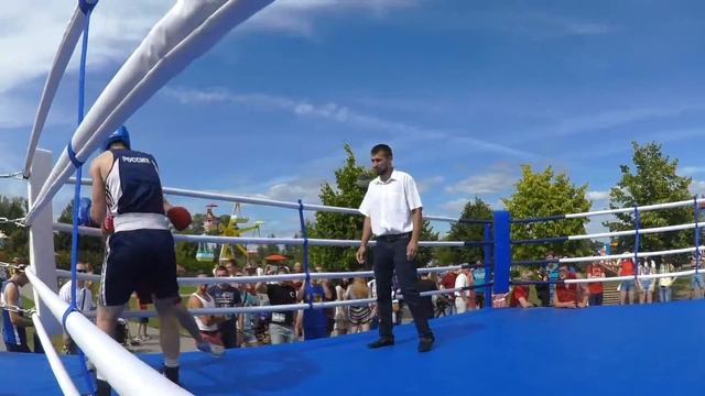 Бой Алана на дне города 25.07.15 Часть 1ая смотреть онлайн