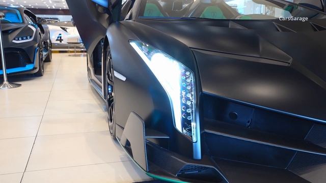 1 of 9 Lamborghini Veneno Roadster - 9.5M $ Batmobile Approved For Road Use смотреть онлайн