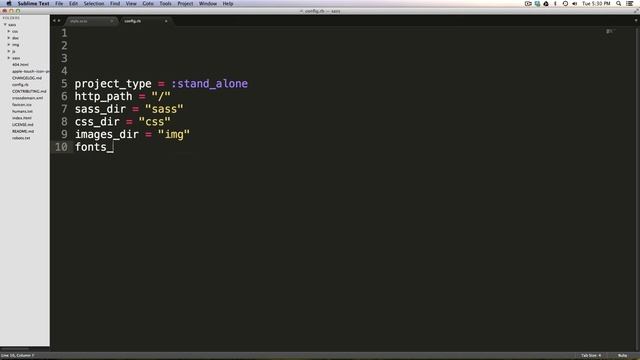 Sass Tutorials #21 - Extending Sass and Writing a Config file смотреть онлайн