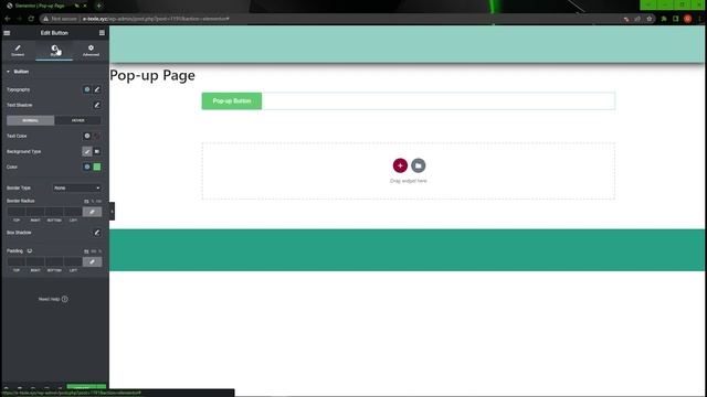 How to make a button activated pop-up | Wordpress | Elementor смотреть онлайн
