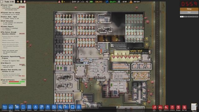 FIXING THE KINKS! - Prison Architect Psych Ward Gameplay - 13 - Let's Play смотреть онлайн