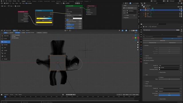 BSLIVE / Hair Creature Using New Hair Curve and Geometry Nodes смотреть онлайн