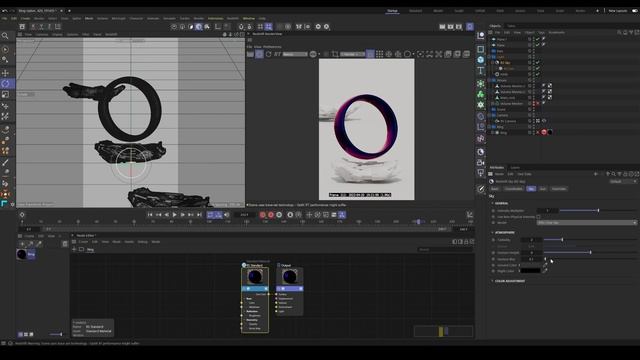 Реалистичный CG проект в Cinema 4D | Redshift + AI + Shader Map смотреть онлайн