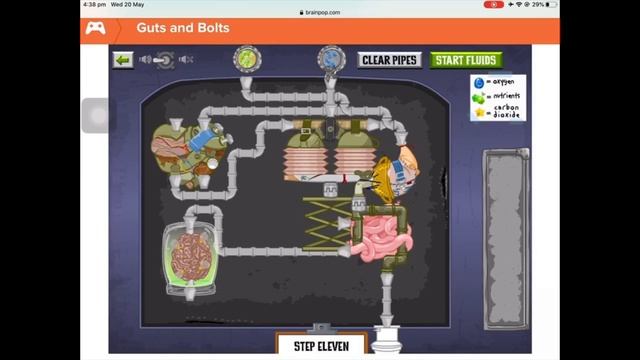Guts and Bolts Step 11 Walkthrough | BrainPop Games смотреть онлайн