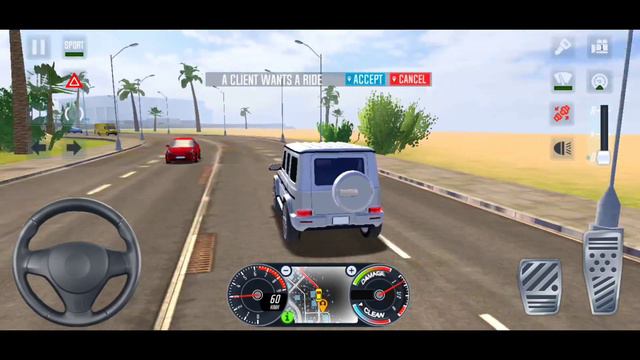 Taxi Sim 2020 ?? Driving Mercedes Benz G Class In Los Angeles || Gameplay 291 || King GameplaysTv