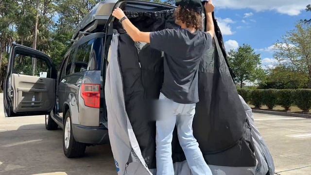 Honda Element Camper: Read the Directions stupid! смотреть онлайн