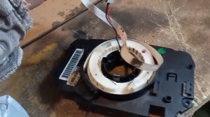 Ремонт подрулевого шлейфа рено Меган 2