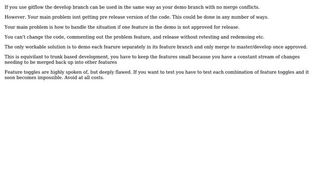 Software Engineering: Git workflow for demoing features before release (3 Solutions!!) смотреть онлайн